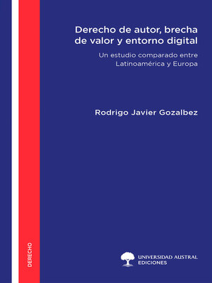 cover image of Derecho de autor, brecha de valor y entorno digital
